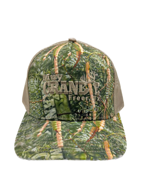 Muy Grande Camo Snapback Cap - Taupe