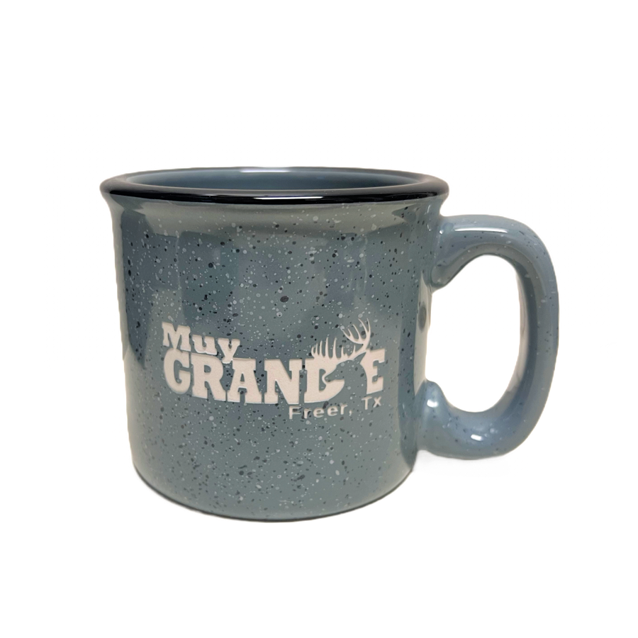 Muy Grande Camp Coffee Mug - Gray