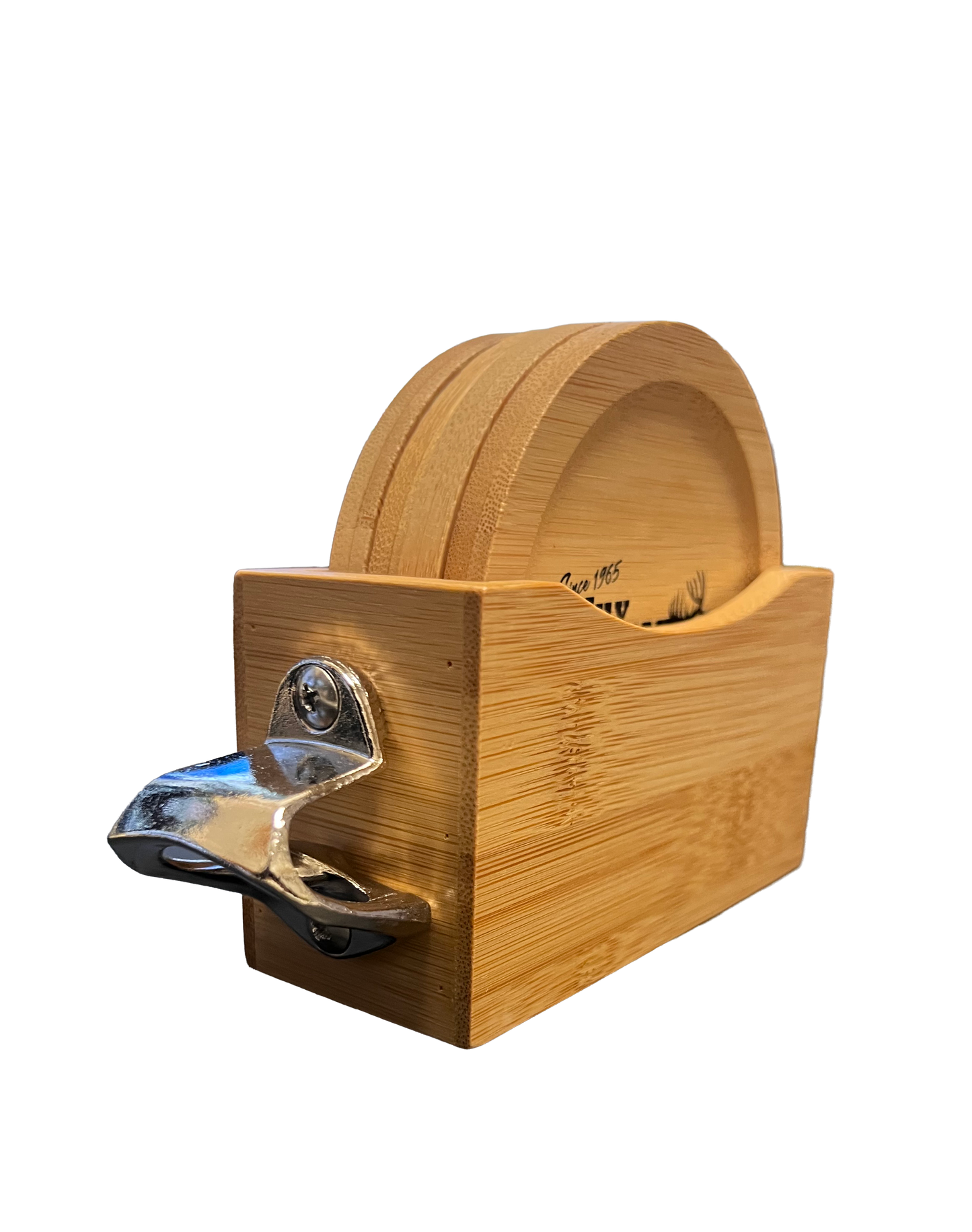 Muy Grande Bamboo Coaster Set