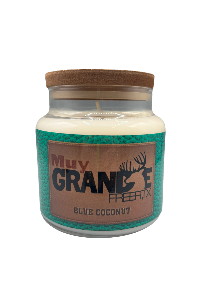 Medium Muy Grande Candle - Blue Coconut