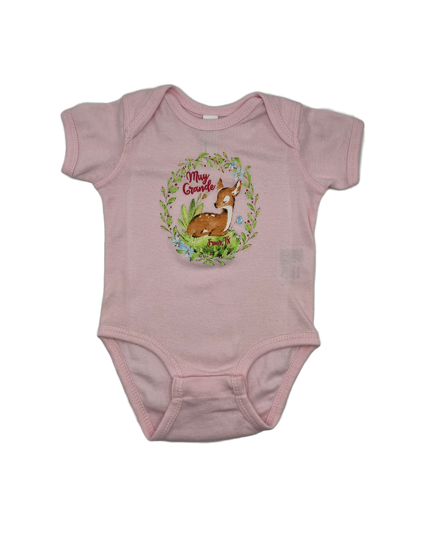 Pink Fawn Onesie