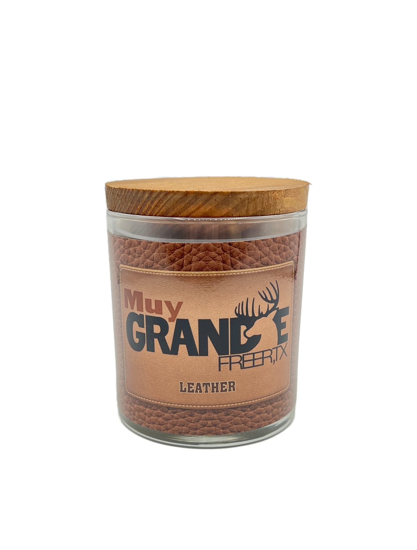 Small Muy Grande Candle - Leather