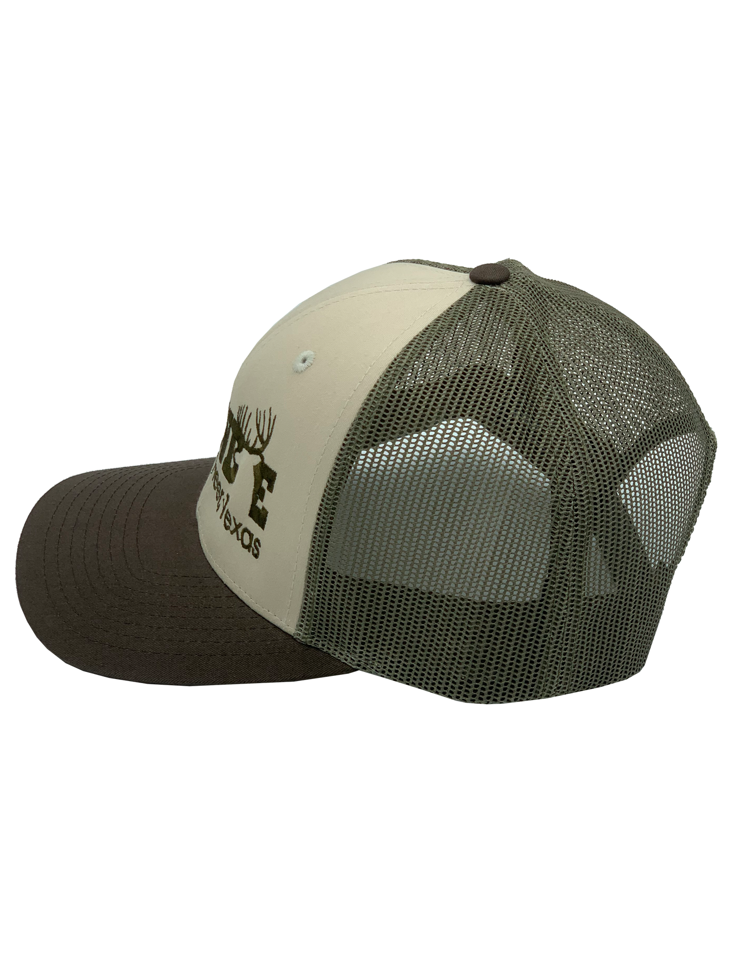 Muy Grande Richardson Trucker - Ivory/Brown