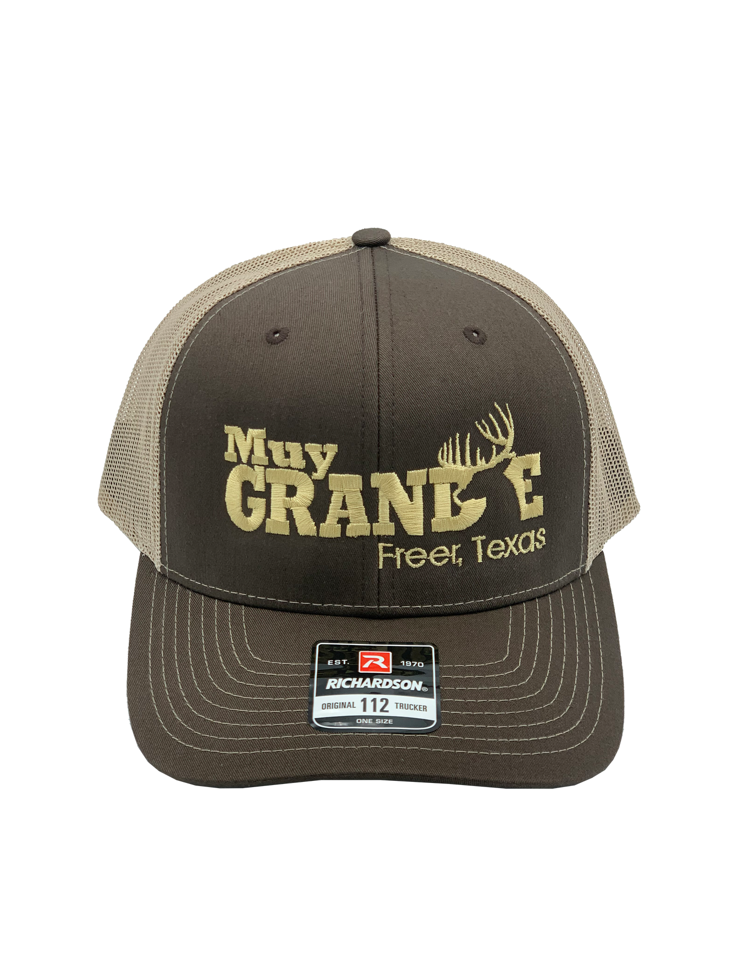 Muy Grande Richardson Trucker - Brown/Khaki