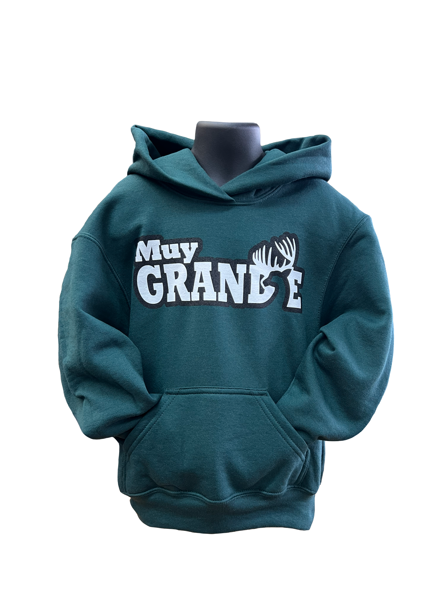 Muy Grande Youth Fleece Hoodie - Green