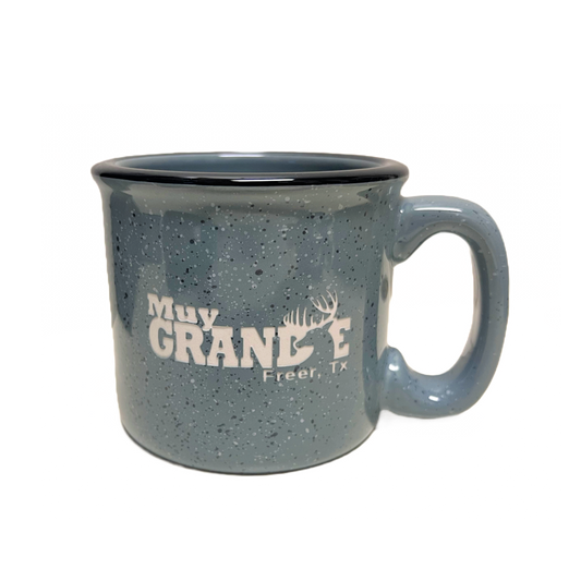 Muy Grande Camp Coffee Mug - Gray