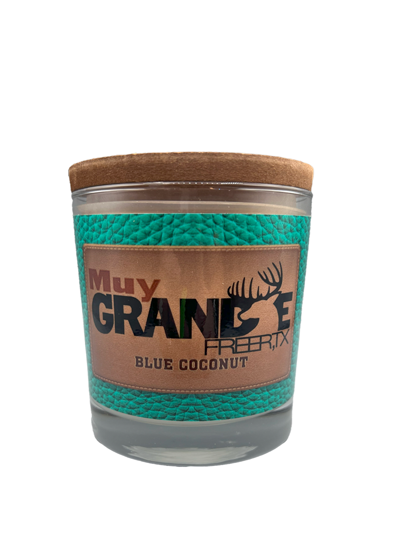 Small Muy Grande Candle - Blue Coconut