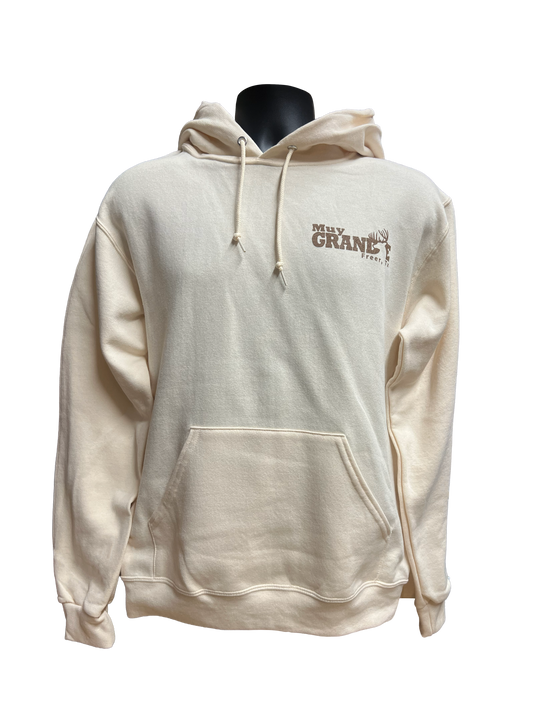 Muy Grande Hooded Sweatshirt - Cream