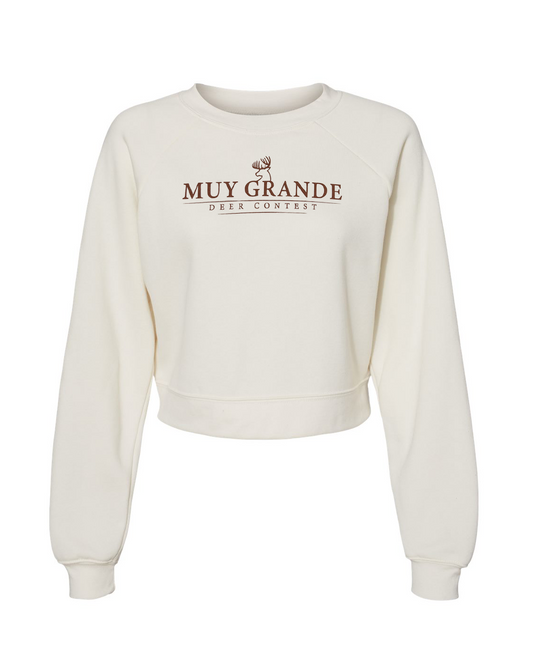 Women's Muy Grande Cropped Crewneck