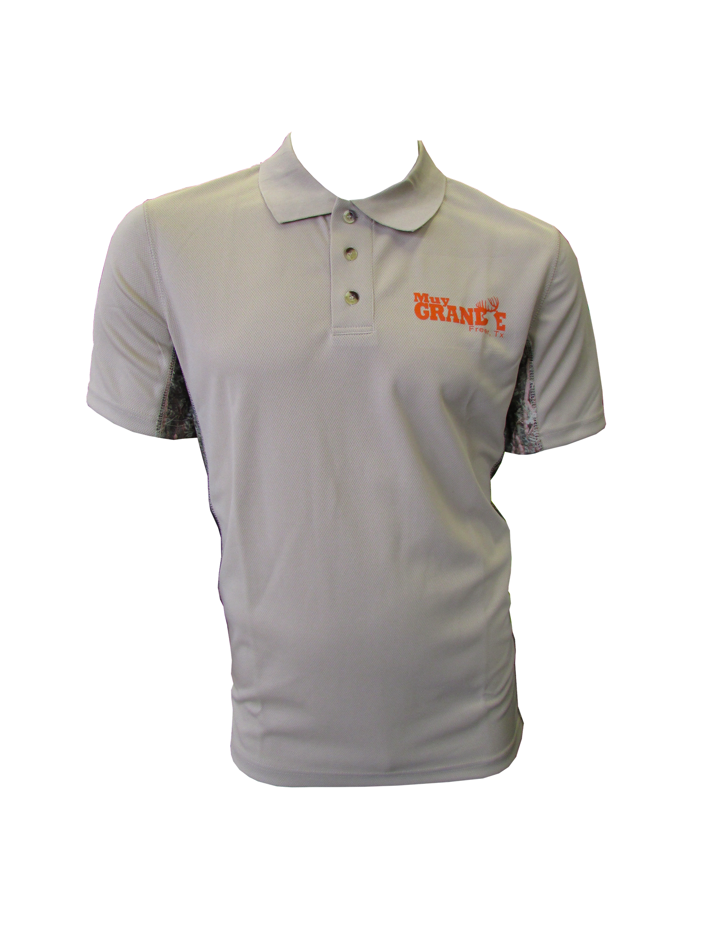 Muy Grande Tan/Camo Polo