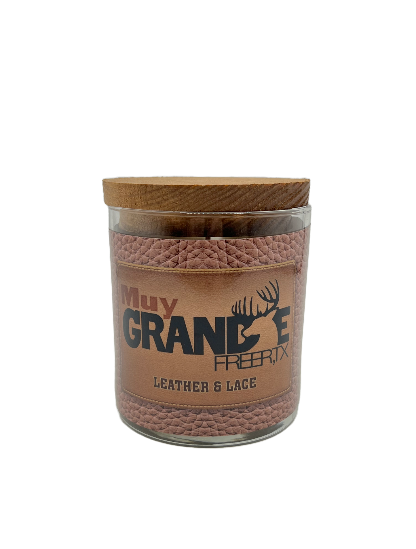 Small Muy Grande Candle - Leather and Lace