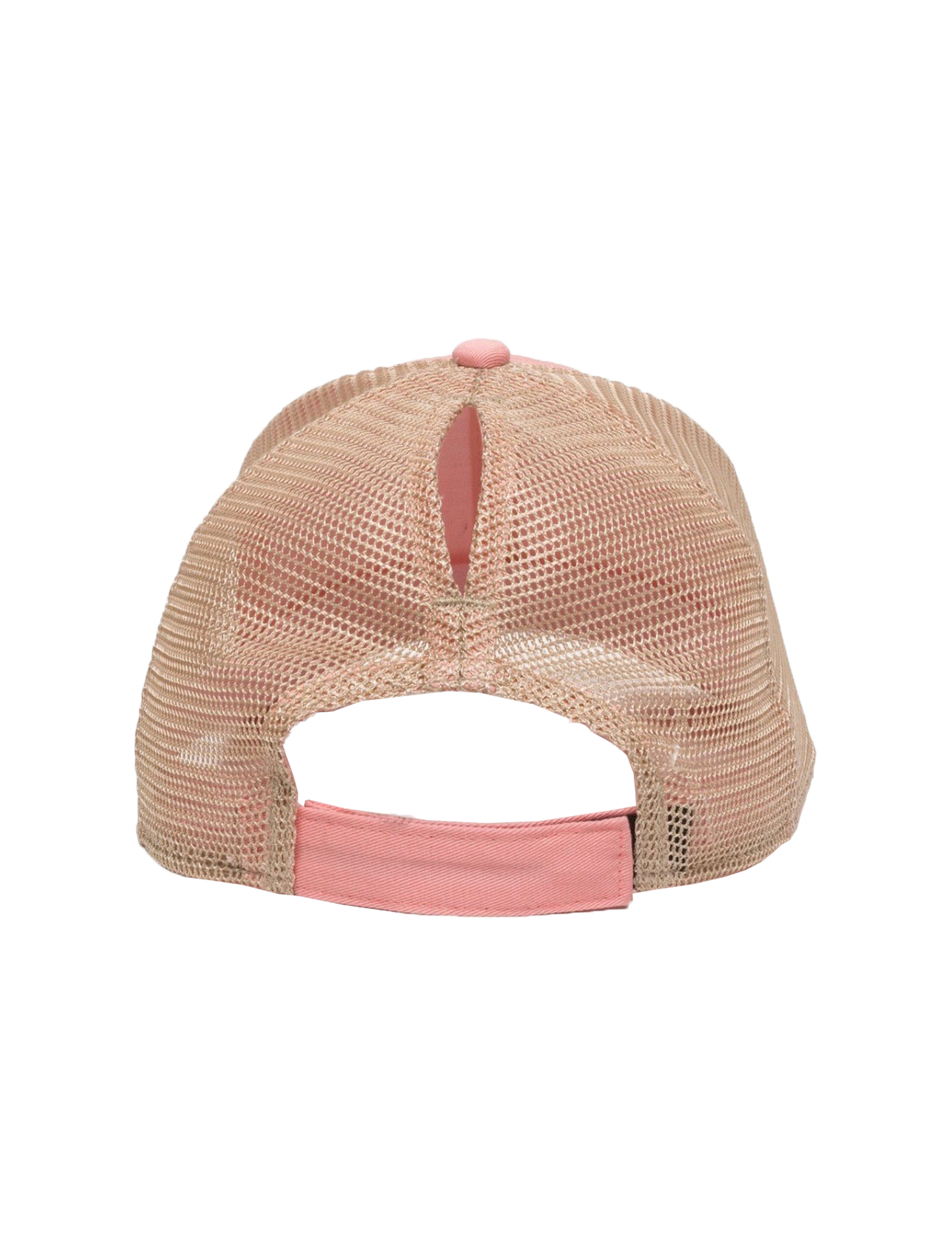 Muy Grande - Women's Ponytail Cap - Coral