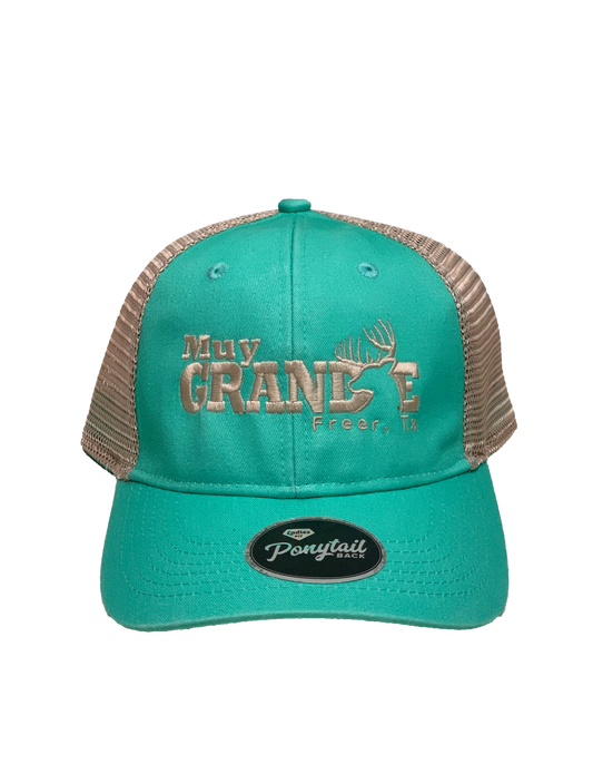 Muy Grande - Women's Ponytail Cap - Mint