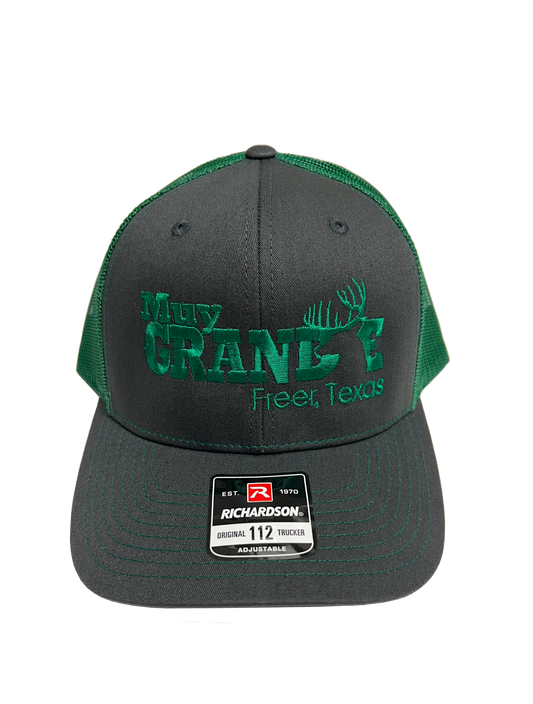 Muy Grande Richardson Trucker - Grey/Green