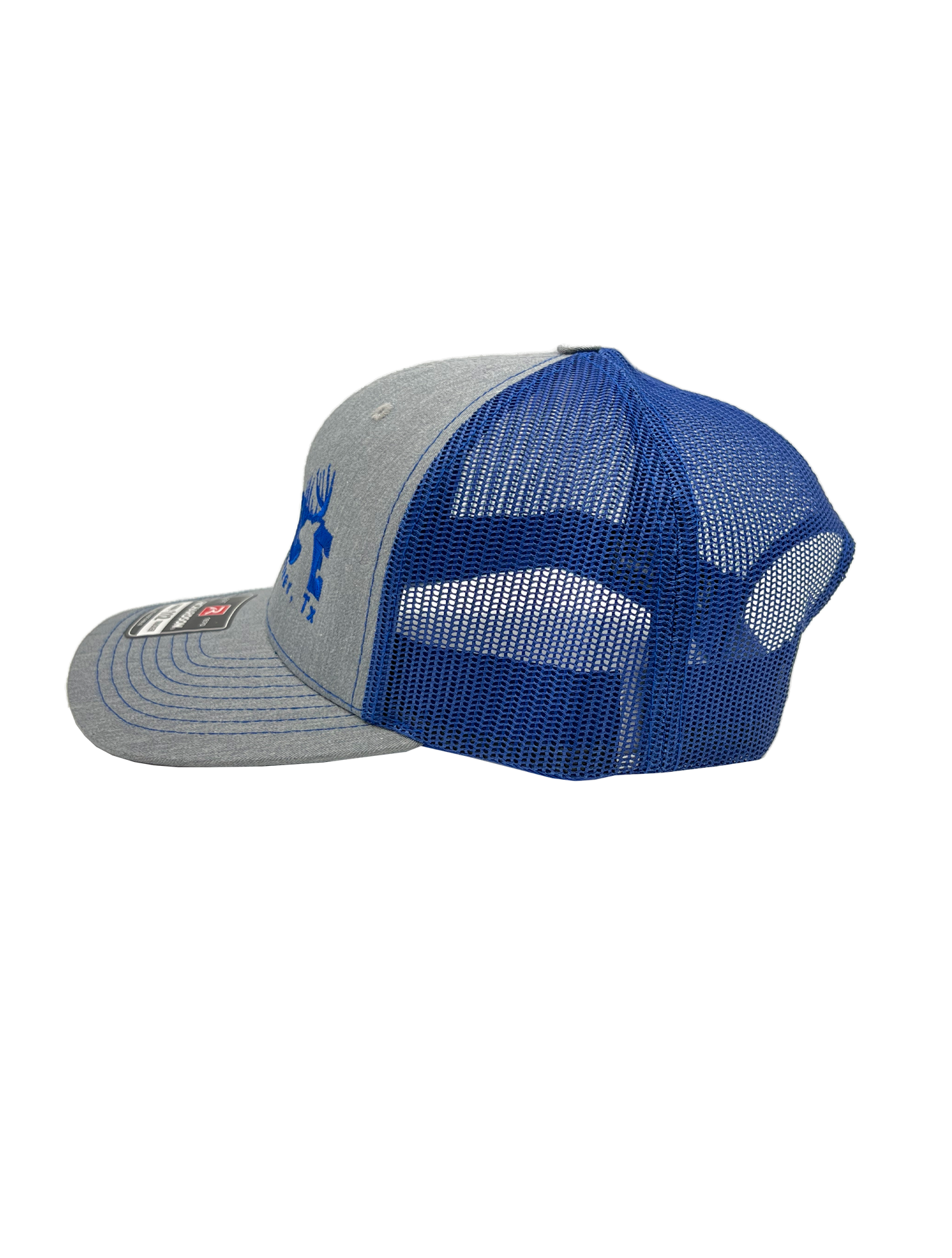 Muy Grande Richardson Trucker - Steel/Royal Blue