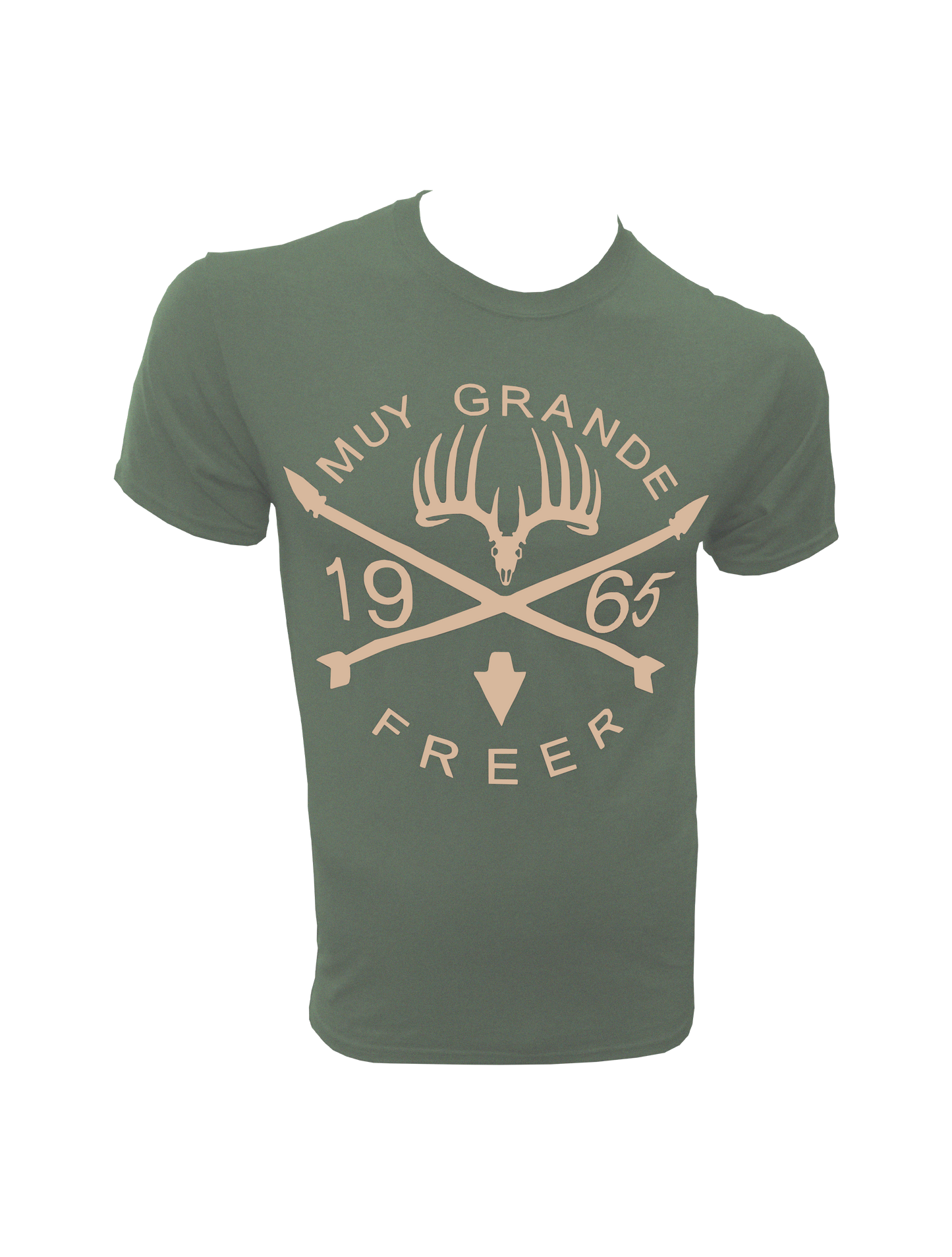 Muy Grande Cross Arrows T-shirt - Military