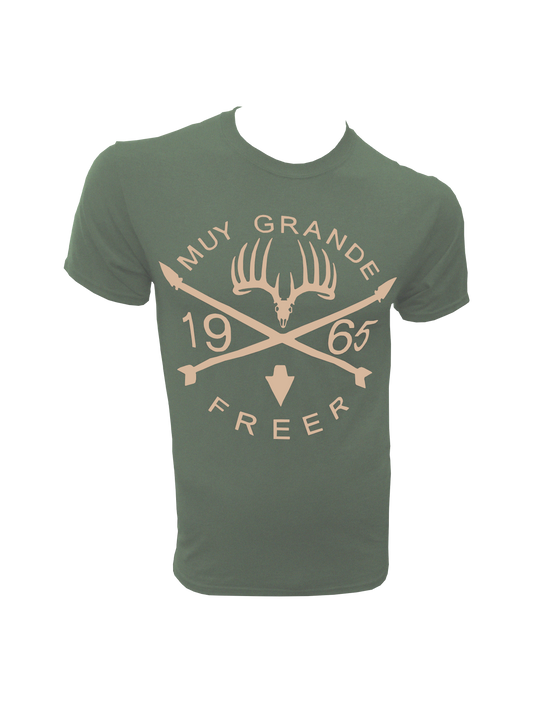 Muy Grande Cross Arrows T-shirt - Military