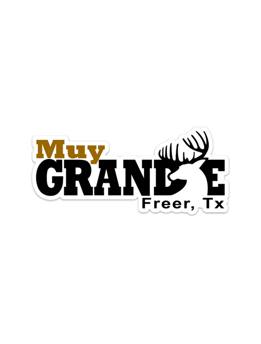 Muy Grande Logo Sticker