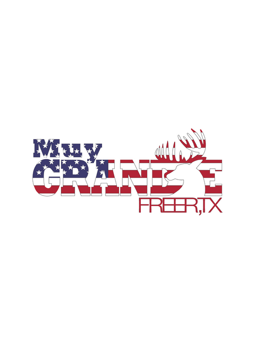 Muy Grande Logo Sticker - USA