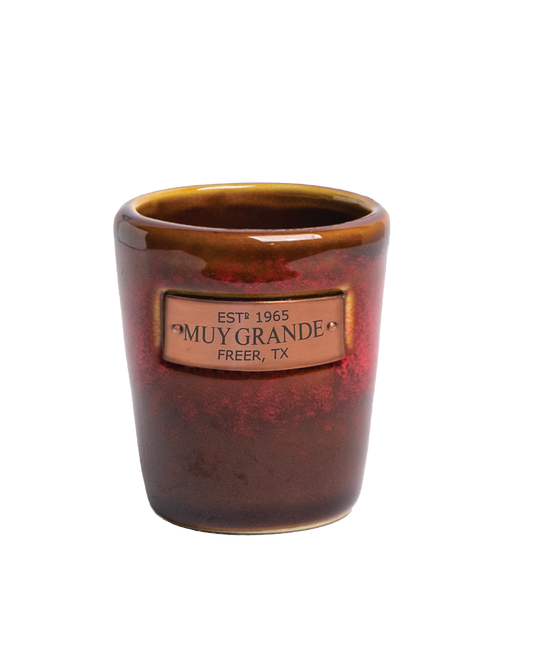 Muy Grande Shot Glass - Red