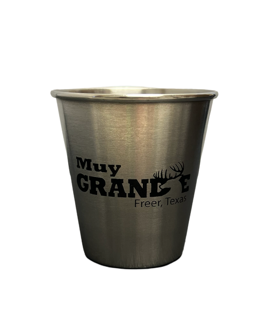 Muy Grande Shot Glass -Stainless Steel